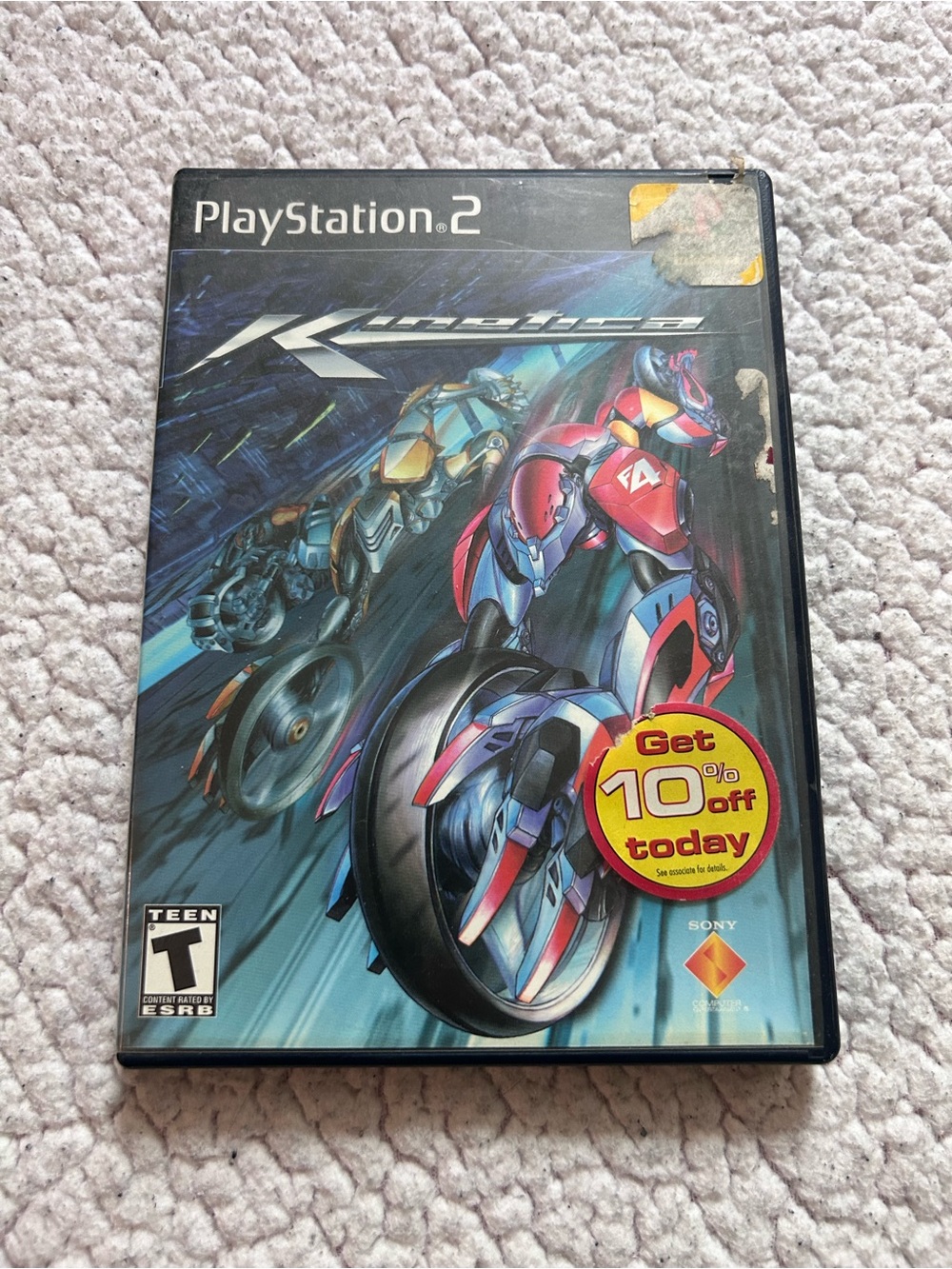 Sony PlayStation 2 PS2 Kinetica Video Game